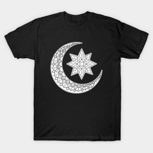 Moon Star Mandala T-Shirt